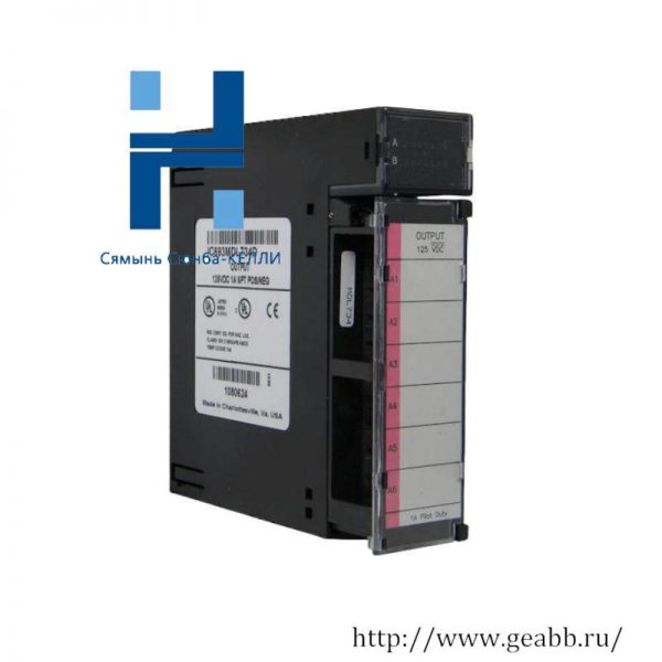 GE IC693MDL734D: Positive/Negative Logic Output Module for Industrial Control Systems