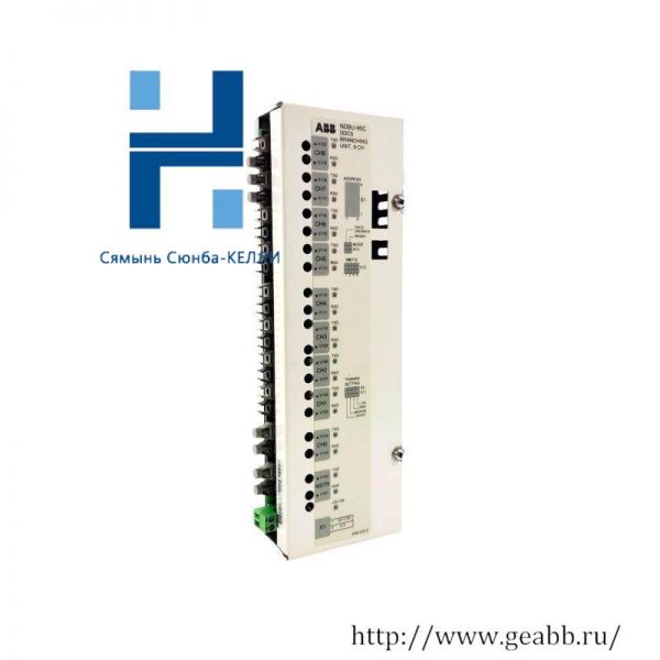 ABB NDBU-95C Fiber Optic Distributor, Precision Networking Solutions for Industrial Control