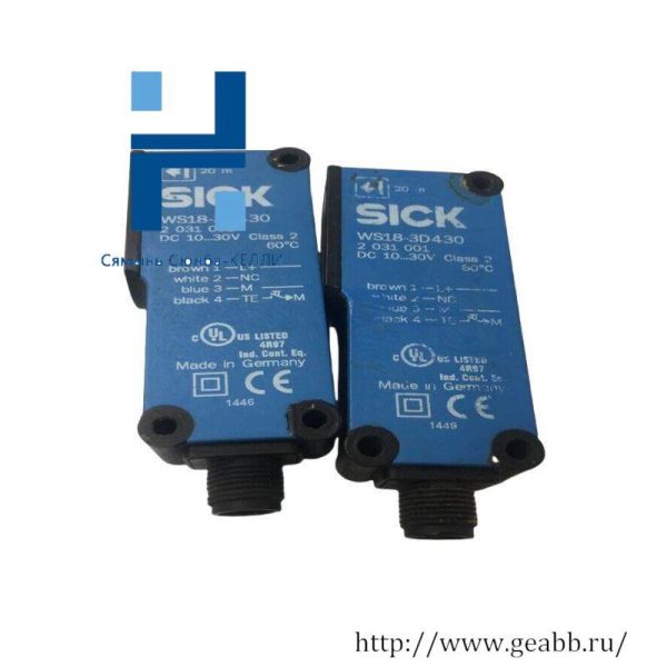 SICK WS18-3D430 3D Industrial Sensor